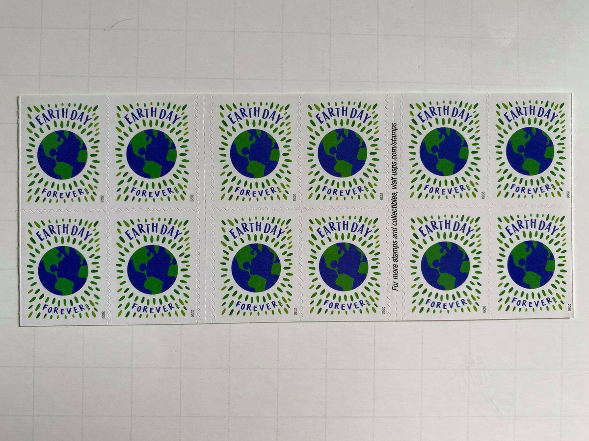 20 Forever USA Stamps Earth Day ( 1 booklet ) US First class  display picture 1