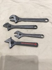 Adjustable Wrenches Lot - Bahco, Rothenberger...