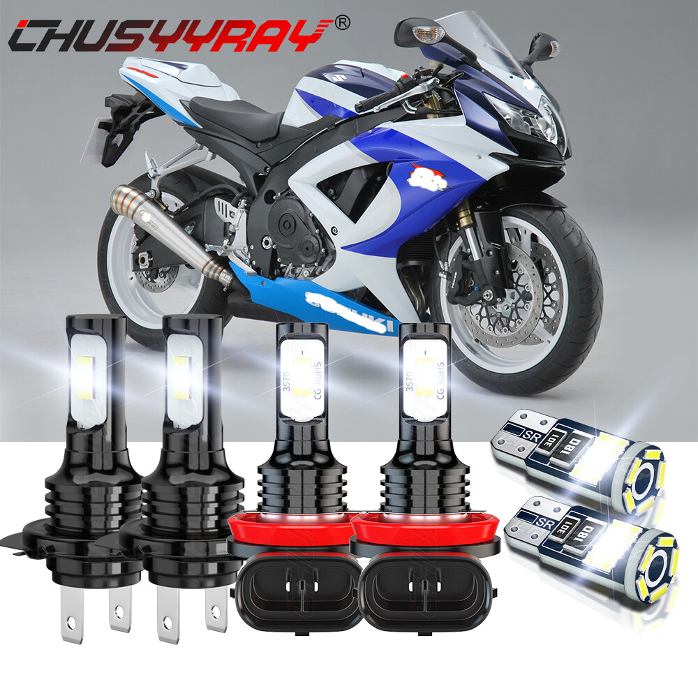 パーツ lj50hzj77 LED Headlight 2008 2009 2010 Suzuki GSXR 600 750Pilot Park