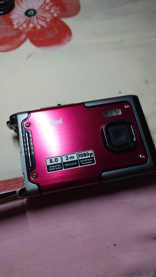 Rollei Sportsline 85 Digitalkamera 8MP wasserdichte Unterwasserkamera Battdeck