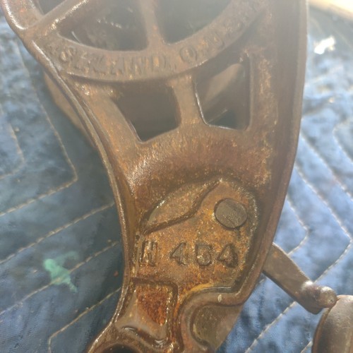 ANTIQUE Vintage Ashland Pulley H464 22" - Picture 2 of 3