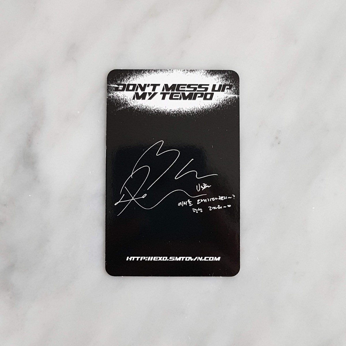 EXO 直筆サイン入りアルバム DON'T MESS UP MY TEMPO EXO 直筆サイン入りアルバム DON'T MESS UP MY TEMPO EXO - Don