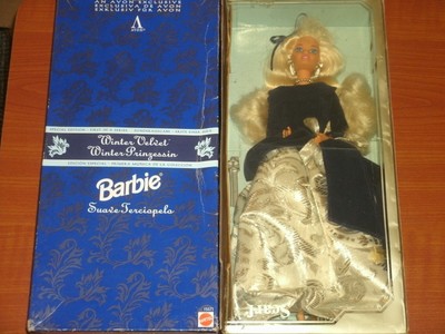 avon special edition winter velvet barbie