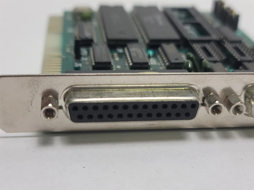 ISA Controller 8-Bit Card for Printer and Game , W86C450 , UM82C11 - Image 4 of 4