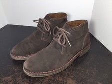 J. Murphy Johnston Murphy Chocolate Brown Suede Chukka Boots 59-40003 Men's 9M