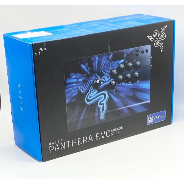 Razer Panthera Arcade Stick Unmarked w/Box From Japan