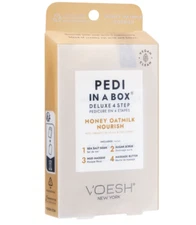 Voesh Pedi Deluxe 4 Steps PACK OF 10 - Honey Oatmilk