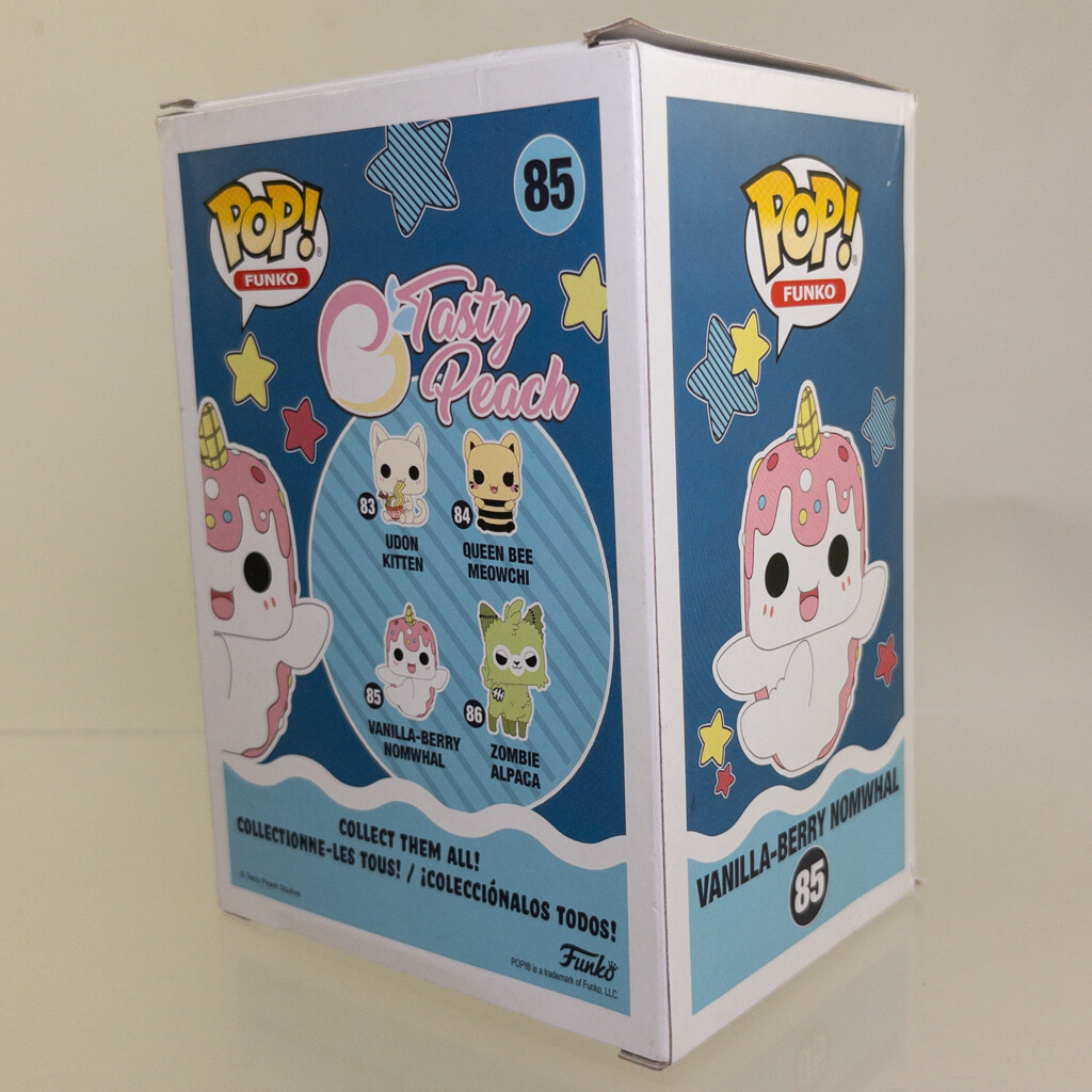 Funko POP! - Tasty Peach Vinyl Figure - VANILLA-BERRY NOMWHAL #85
