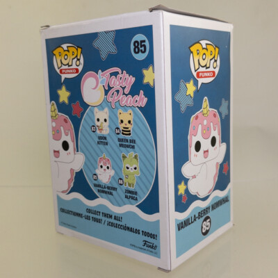 Funko POP! - Tasty Peach Vinyl Figure - VANILLA-BERRY NOMWHAL #85