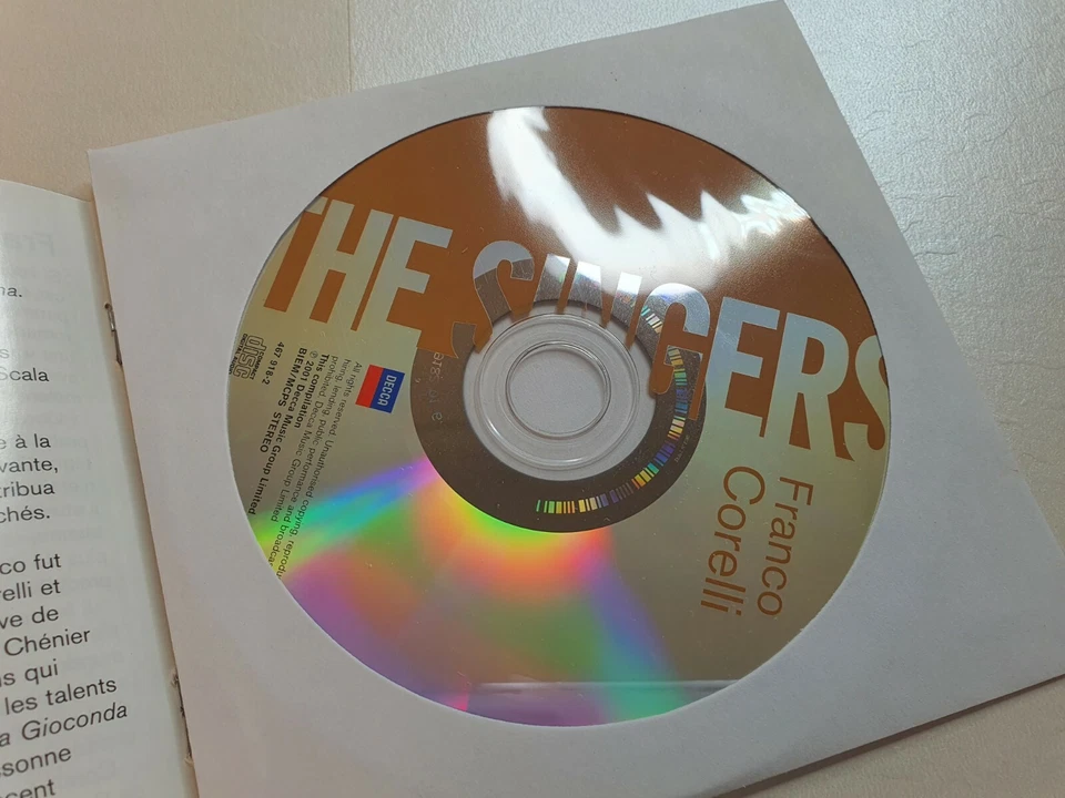 The Singers Franco Corelli Puccini Verdi Gounod DECCA 2001 Classical Music CD - Image 4 of 4