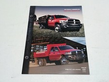2008 DODGE RAM 3500 CHASSIS CAB SALES BROCHURE IN EXCELLENT CONDITION