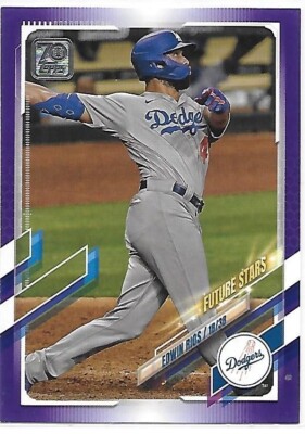 2021 Topps Series 2 Baseball Meijer Purple Edwin Rios Dodgers | eBay