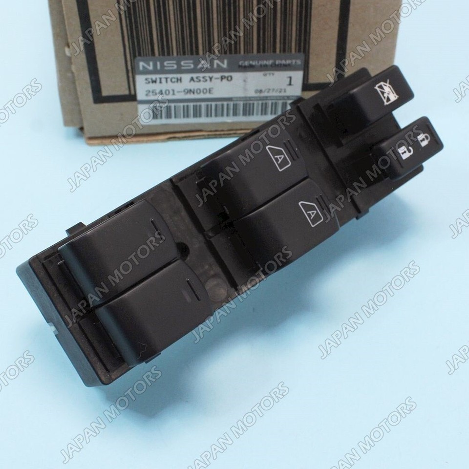 Interrupteur élévateur De Vitre Conducteur Gauche Pour Nissan Maxima 2009-2014 - Nakkaa - Remplacement Direct