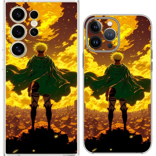 Armin Arlert Attack on Titan War Rage Case Cover Silicone / Shockproof / MagSafe - 第 12/19 張圖片
