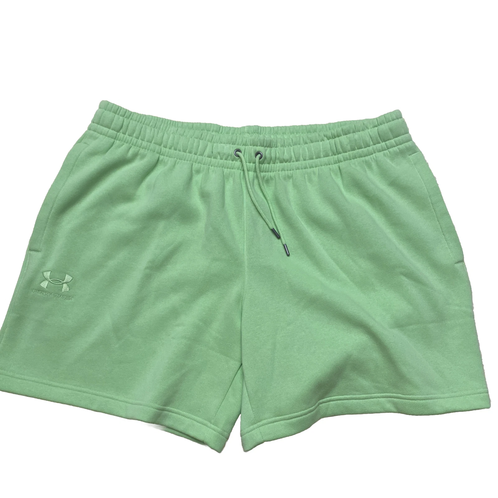 NWT Under Armour Mens Fleece Shorts 2XL Loose Fit Pull-On Workout Training