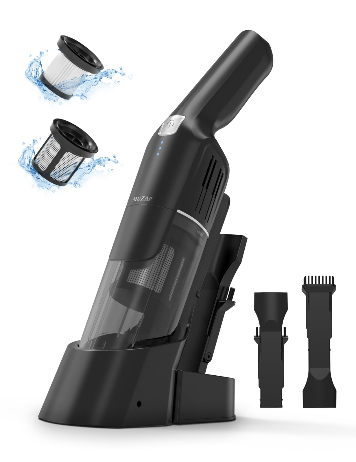 Handheld Vacuum Cordless,15KPA Powerful Car Vacuum,Last 30 Minutes,Rechargeab...