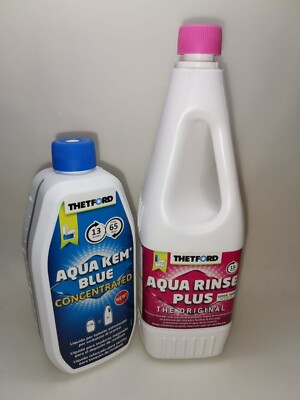 Aqua Kem Blue13 Dosen + Aqua Rinse Plus 15 Dosen Thetford