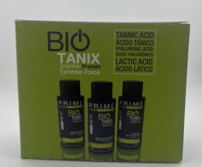 Bio Tanix Extreme Hair Streight Protein Tanino Acid Treatment 3x100ml Prime Pro