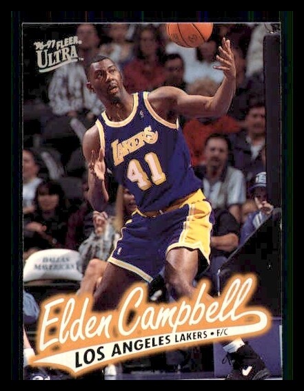1996-97 Ultra    #201 Elden Campbell