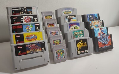 Modul Aufsteller für Nintendo Gameboy SNES N64 Mega Drive Display Ständer Halter