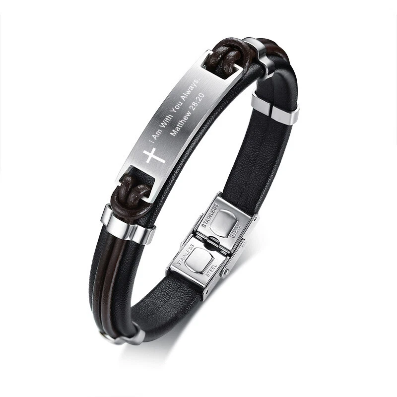 Christian shop leather bracelets