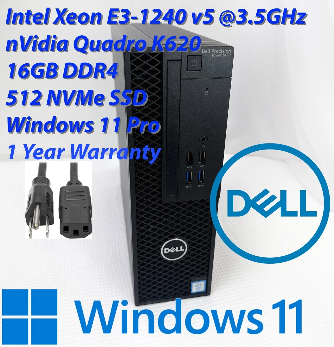 DELL Precision 3420 SFF/Xeon/Win 11 Pro Dell Precision 3420 SFF 