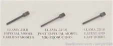Llama .22LR Especial or XV Firing Pin - New! - FREE SHIPPING!