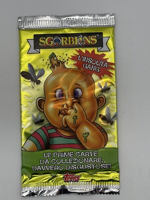 2018 Topps Sgorbions Italian Garbage Pail Kids - 1 Factory Sealed Pack