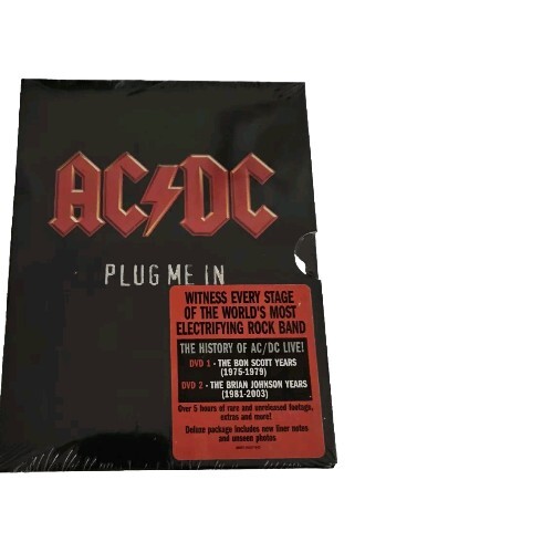 AC/DC Plug Me In The History Of Live 2-Disc DVD Box Set 886971041798 | eBay