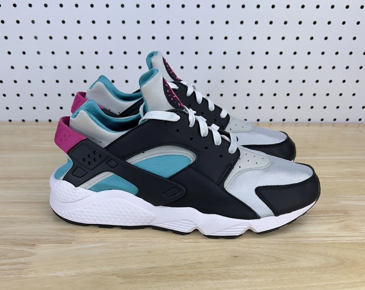 Huarache rose noir cheap