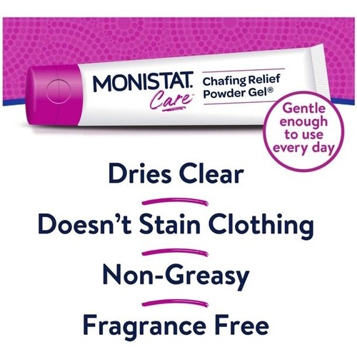 MONISTAT Care Chafing Relief Powder Gel, Anti-Chafe Protection, 1.5 oz - Picture 5 of 7