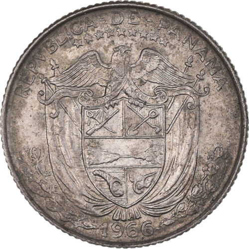 [#1430747] Münze, Panama, 1/10 Balboa, 1966 - Bild 1 von 2