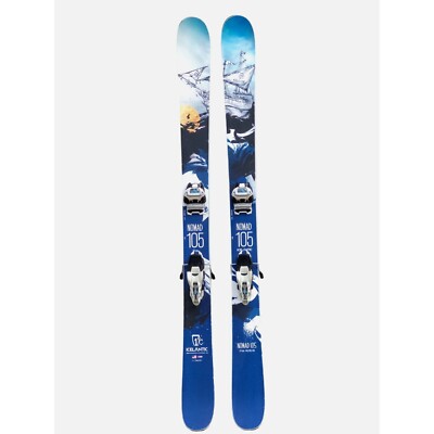 Used Icelantic Nomad 105 171cm Skis w/ Marker Griffon 13 ID Used Icelantic Nomad 105 171cm Skis w/ Marker Griffon 13 ID