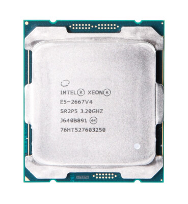 Intel Xeon E5-2667v4 8-Core CPU 8x 3.20 GHz, 25 MB Cache, Socket 2011-3 - SR2P5
