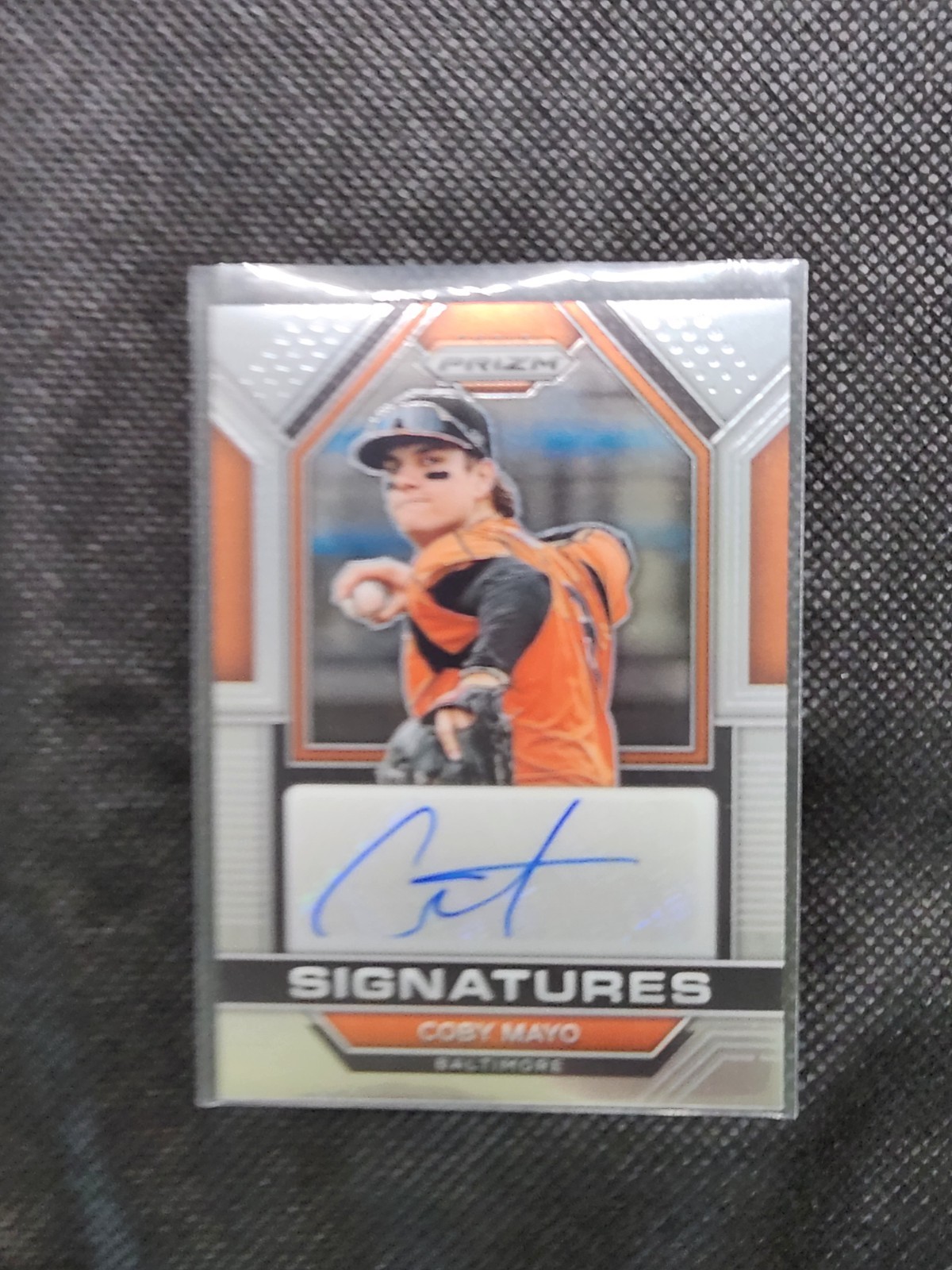 2023 Panini Prizm - Signatures Coby Mayo #SIG-CM (AU, RC)
