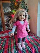 American Girl Doll Just Like You 18" blonde Hair Brown Eyes Freckles