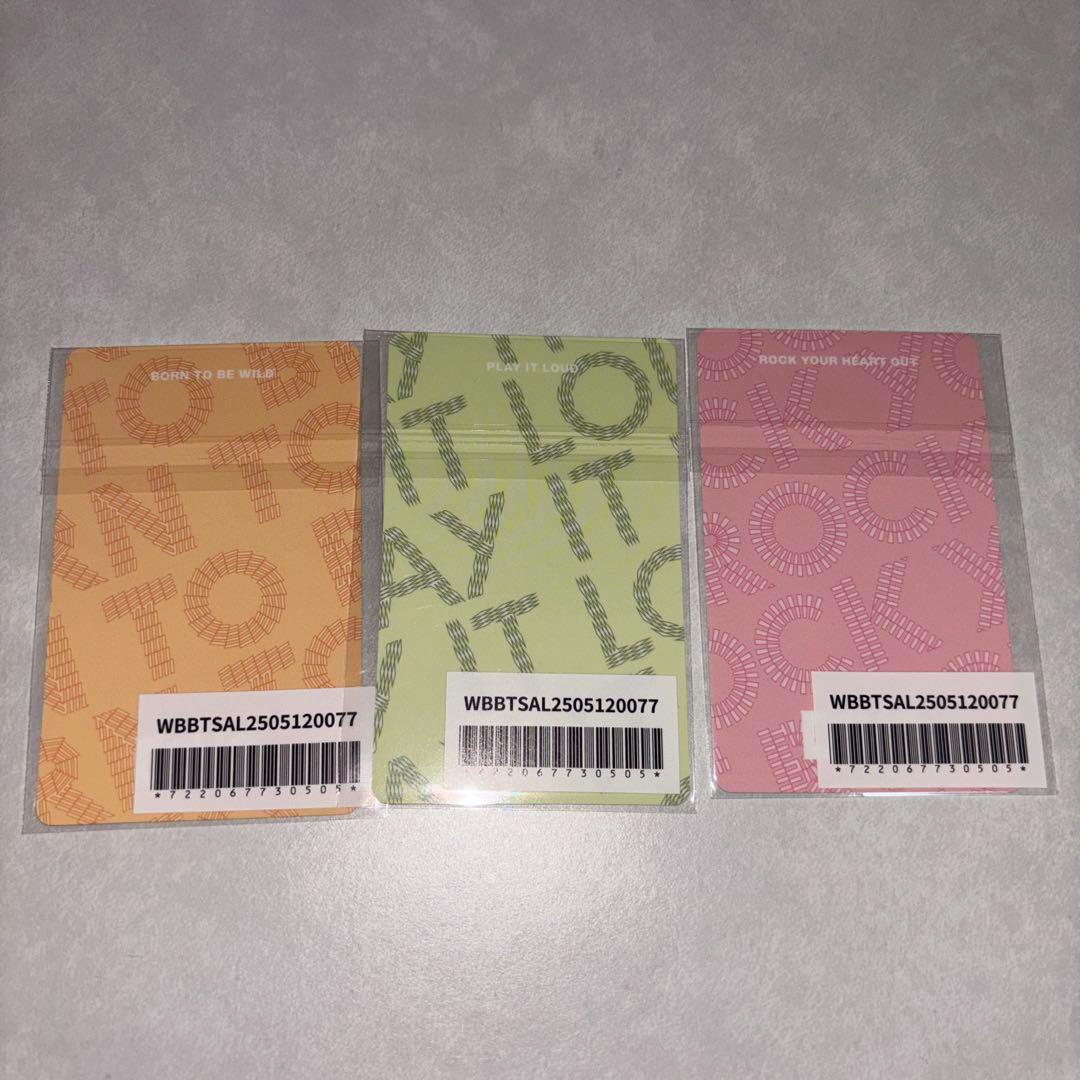 BTS JIN Echo Weverse Japan Official lucky draw JPFC Photo Card