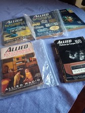 Vtg  Allied Radio Electronics Catalogs - 1957...