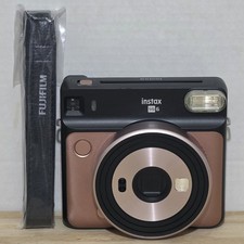 Fujifilm Instax Square SQ6 Instant Film Camera - Blush Gold Tested Works