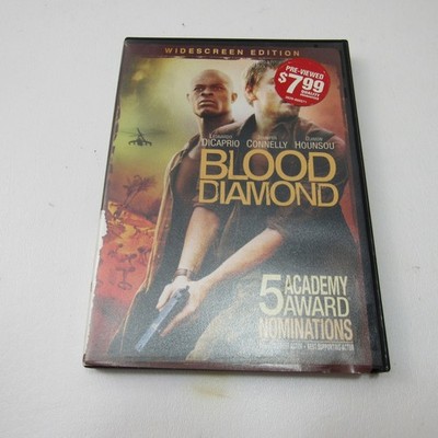 Blood Diamond DVD Widescreen Edition Leonardo DiCaprio Jennifer Connelly
