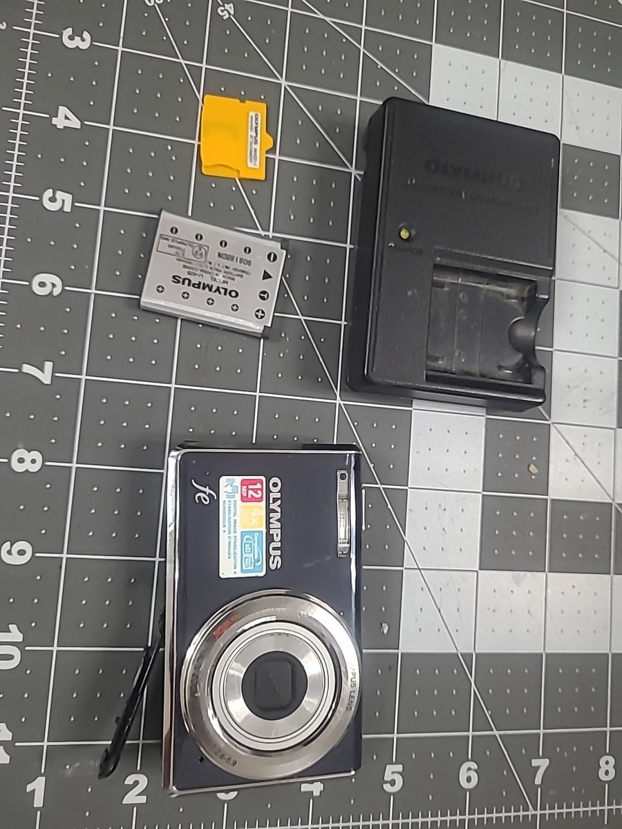 Olympus FE FE-4010 12.0MP Digital Camera - Gray for sale online | eBay