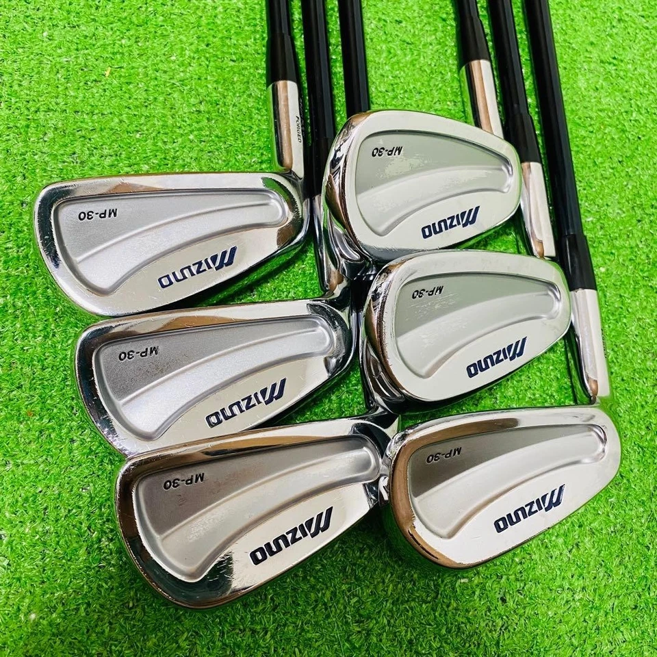 Lefty Mizuno MP-30 Irons #5-9,Pw(6Clubs)/TOUR SPIRIT/Flex:Regular/ Iron set - Image 2 of 4