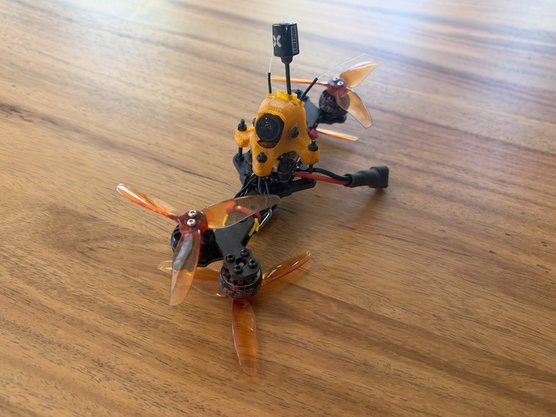 FPV BONE DRONE! 3” Props | 2-4s | XING NANO X1206 Motors
