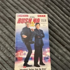 Rush Hour 2 VHS 2001 PG-13 Widescreen NTSC New Line Jackie Chan Tucker