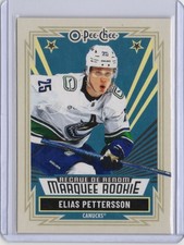 2025-26 O-Pee-Chee Elias Pettersson Retro Marquee Rookie Card #564 Fire Sale!. rookie card picture