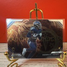 2023 Panini Prizm Fireworks Derrick Henry #F-11 Titans Football Insert