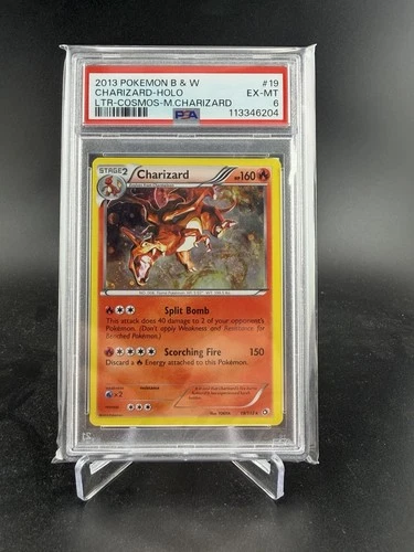 2013 Charizard 19 Cosmos Holo PSA 6 Pokemon Black & White