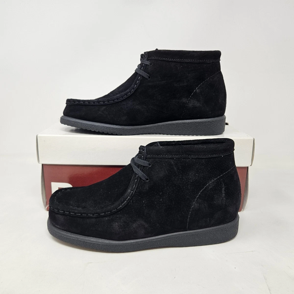Hush Puppies Bridgeport Chukka Boot in Black Suede Hush Puppies® Bridgeport III Chukka Boot (Men) | Nordstrom main image 4