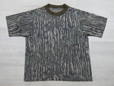 Vintage 90s Realtree Camo Pocket T Shirt S Camouflage Single Stitch Hunting
