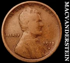1915-S Lincoln Wheat Cent- Semi Key Better Date No Reserve #J7008